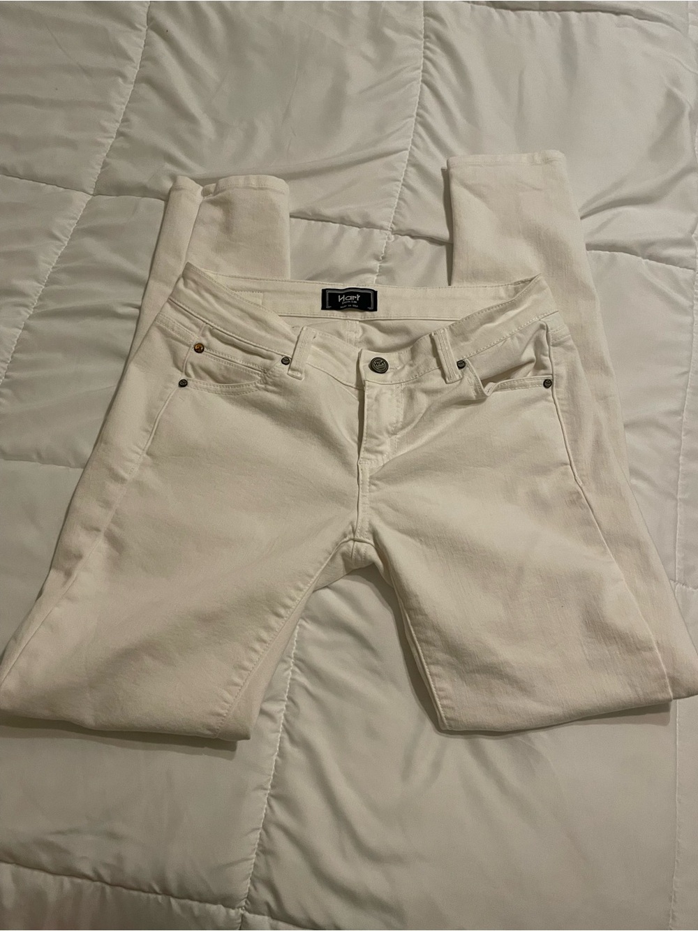 White Stretch Skinny Jeans